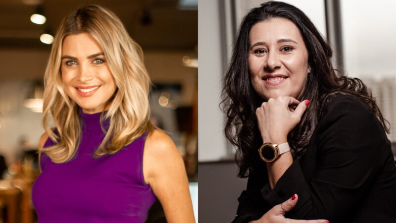 Francine Mendes Gregori, fundadora e CEO da EQL; e Hilca Vaz, diretora técnica de vida e previdência da MAPFRE / Foto: Divulgação