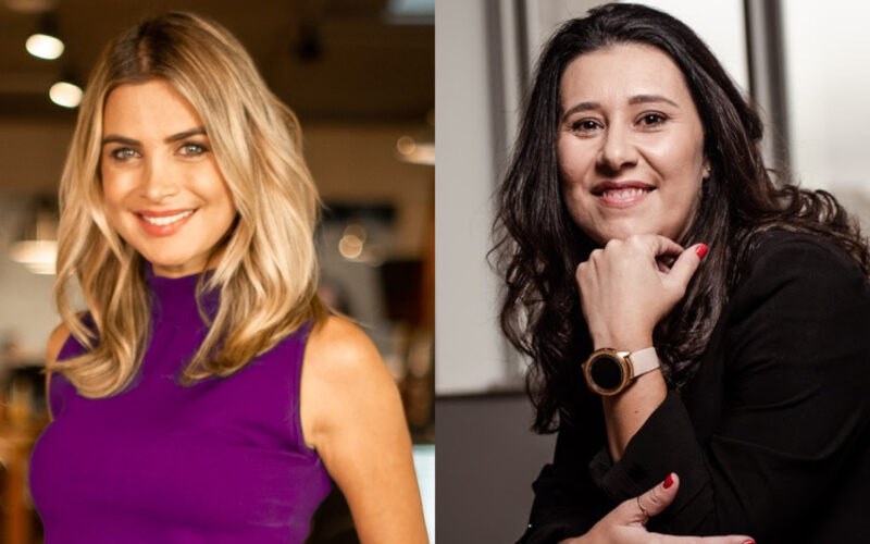 Francine Mendes Gregori, fundadora e CEO da EQL; e Hilca Vaz, diretora técnica de vida e previdência da MAPFRE / Foto: Divulgação