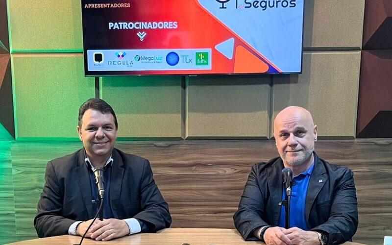 Fabio Sorolla e Marcello Brancacci, apresentadores do Profissional de Seguros / Foto: Divulgação