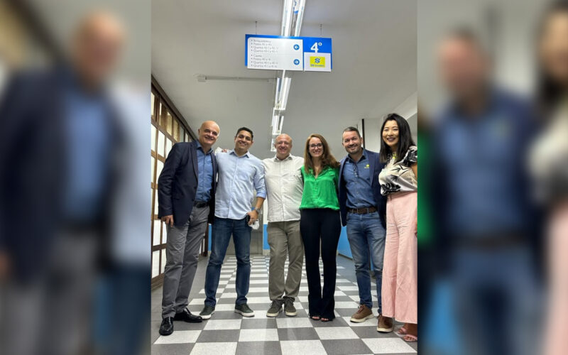 Executivos da BB Seguros estiveram presentes no evento de inauguração / Divulgação