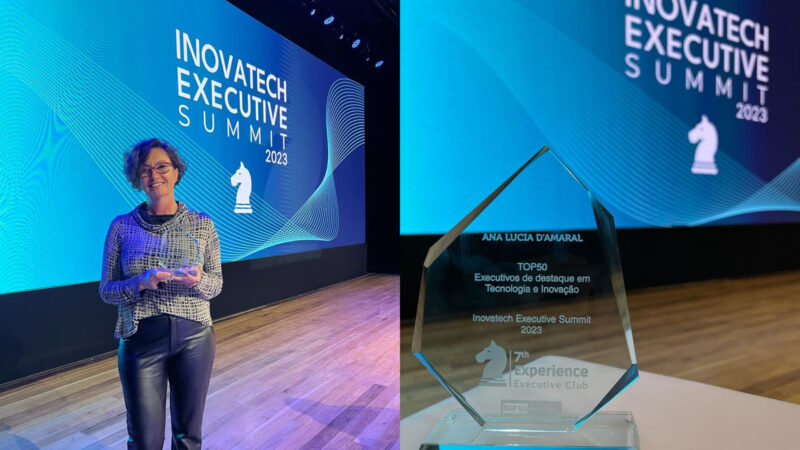 CIO da Liberty Seguros, Ana Lucia D'Amaral foi reconhecida como uma das 10 principais executivas atuando em tecnologia e inovação no Inovatech Executive Summit 2023 / Foto: Divulgação