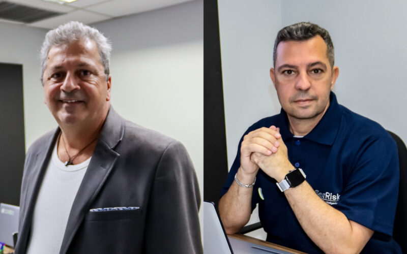 Diretor Executivo do Grupo ForRisk, Umile Ritacco, e o Diretor Operacional, Daniel Figueiredo / Foto: Divulgação