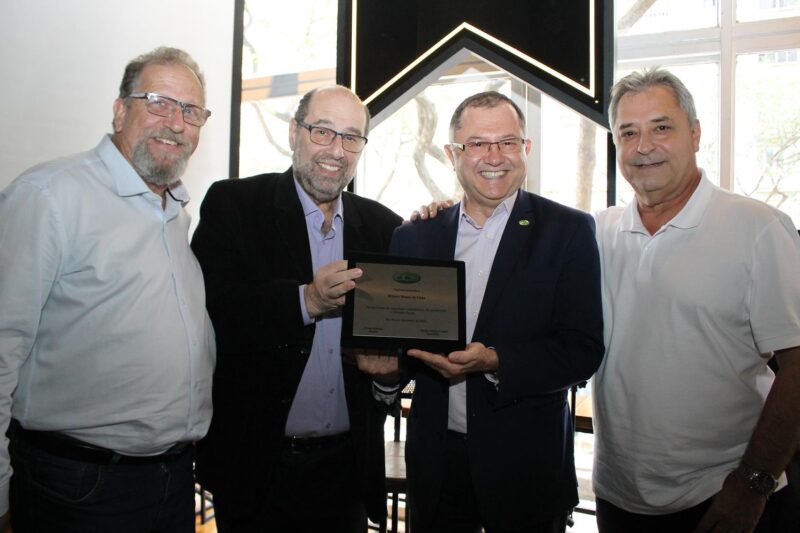 Álvaro Fonseca, Boris Ber, Wilson Matos de Lima e Edmar Fornazzari / Foto: Divulgação
