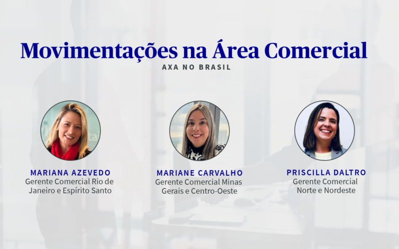 AXA no Brasil reforça área comercial com novas contratações / Divulgação