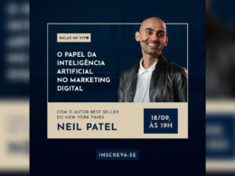 Neil Patel ministrará aula gratuita na FIA Online sobre a evolução da IA no marketing digita/ Foto: Divulgação