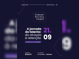 Evento Employer Branding Insights ganha primeira edição presencial no dia 21 de setembro/ Foto: Divulgação