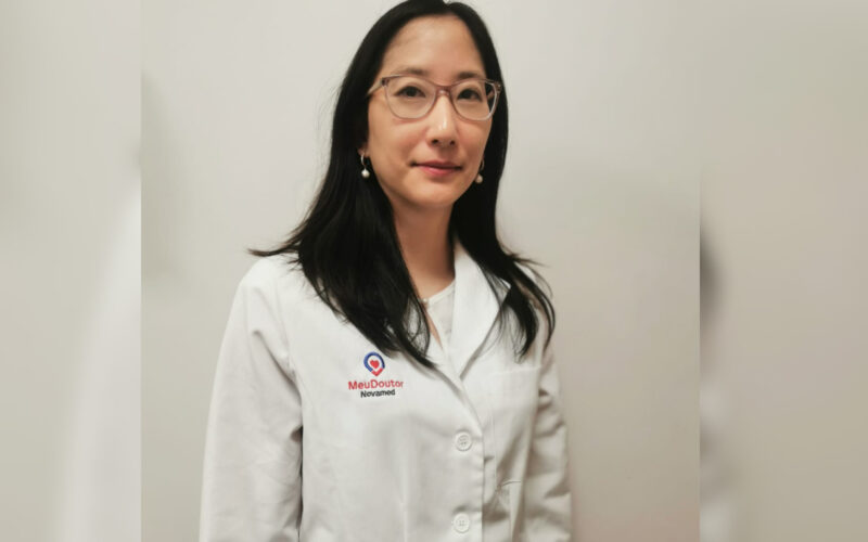 A cardiologista Yasmine Kobayase, que atua na unidade Santo André (SP) da rede Meu Doutor Novamed / Foto: Divulgação