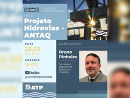 Portos privados debatem desafios de hidrovias brasileiras com secretário especial da Antaq/ Foto: Divulgação