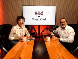Gloria Vanique e Alfredo Lalia Neto - Primeiro episodio do SompoCast está no ar/ Foto: Divulgação