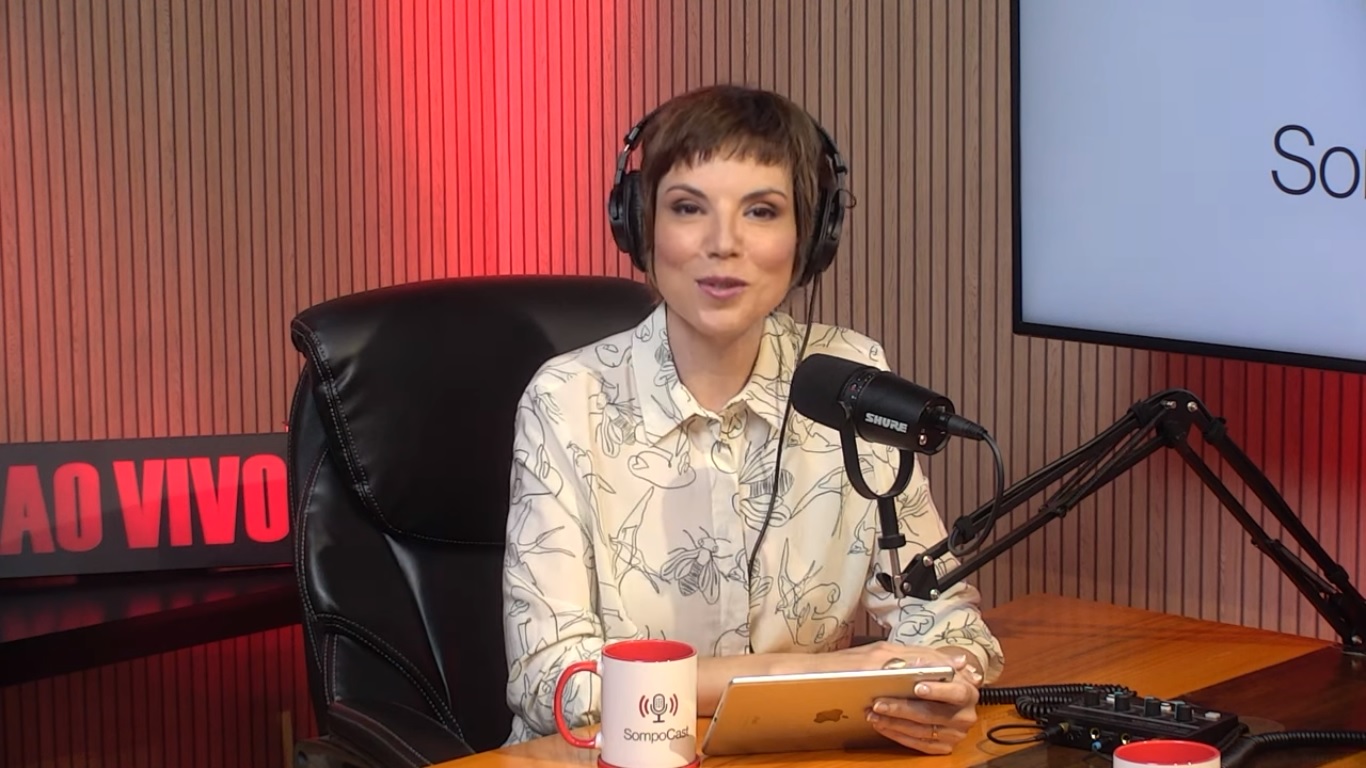 Gloria Vanique, jornalista e apresentadora do SompoCast/ Foto: Divulgação