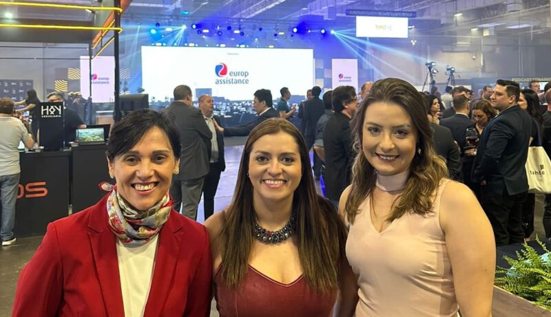 Marcia Lourenço, Edmara Pinho e Rita Graziano, da Europ Assistance Brasil / Foto: Divulgação
