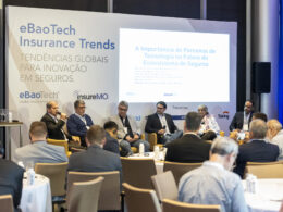 Painel debate a importância de parceiros de tecnologia no futuro do ecossistema de seguros / Foto: Divulgação