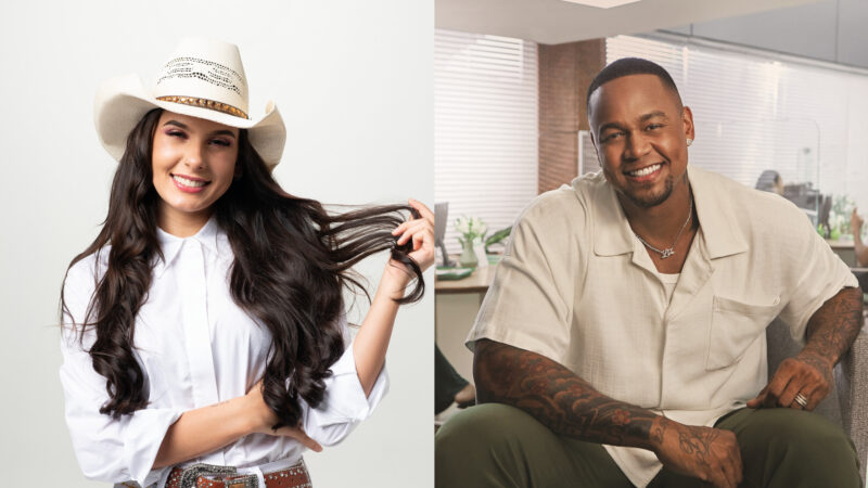 Leo Santana e Ana Castela ajudarão a contar sobre o diferencial do relacionamento próximo e humano promovido pelo Sicredi / Foto: Divulgação
