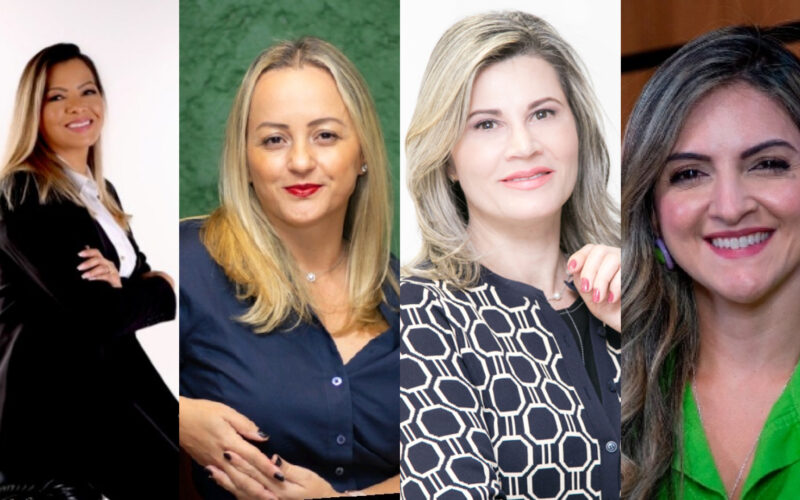 Alessandra Gonçalves, Diretora Técnica da Bancorbrás Corretora de Seguros; Patricia Bais, da Bais Assessoria; Enir Junker, da Junker Assessoria; Larissa Arruda, da Asserta Corretora / Foto: Reprodução