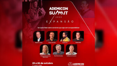 Ademicon Summit 2023 traz conteúdos e experiências sobre consórcio em evento exclusivo/ Foto: Divulgação