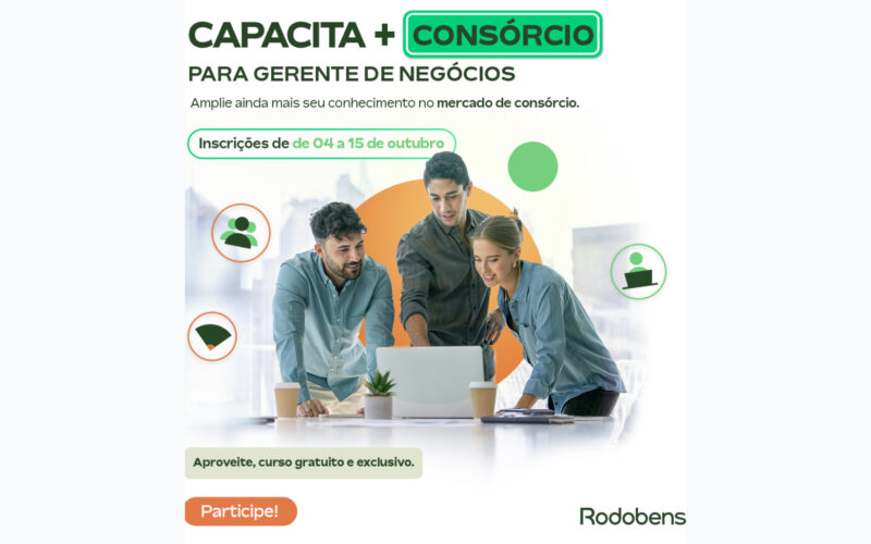Rodobens promove projeto gratuito de capacitação para impulsionar carreira/ Divulgação