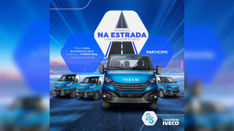 Consórcio Iveco comemora 25 anos com campanha promocional e crescimento expressivo nas vendas/ Foto: Divulgação