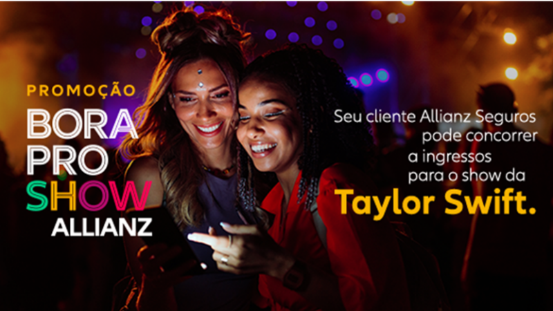 É cliente da Allianz Seguros? Você ainda pode ir ao show de Taylor Swift no Brasil! / Divulgação