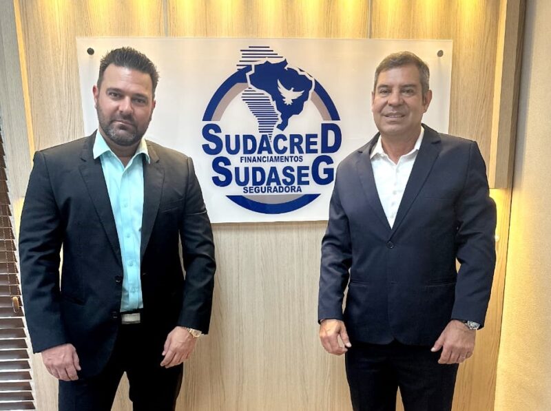 Luciano Fracaro (CEO da SudaSeg) e Eliseu Stelmatchuk (diretor da companhia) / Foto: Divulgação