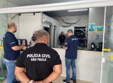 Detran-SP realiza operação integrada de combate a desmontes irregulares nas cidades de Araçatuba, Santos e São Paulo / Foto: Divulgação
