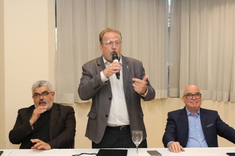 Edson Fecher, Álvaro Fonseca e Evaldir Barboza de Paula / Foto: Divulgação