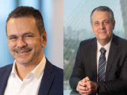 Fabio Leme, diretor executivo de Personal Lines, Marketing & Clientes da Zurich e Marcio Benevides, diretor executivo de Distribuição da Seguradora Zurich/ Foto: Divulgação
