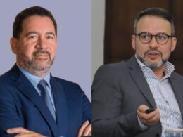 Dyogo Oliveira (Presidente da CNseg) e Altevir Prado (Presidente do Sindseg PR/MS) / Foto: Divulgação