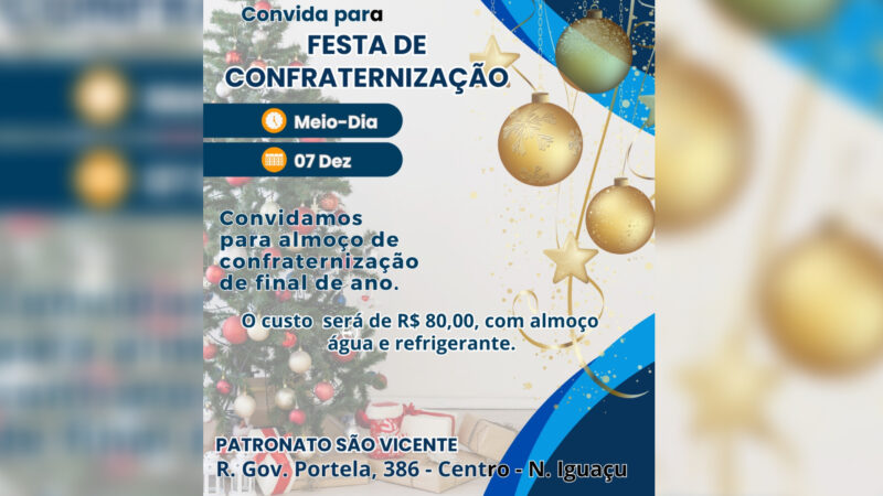 AECOR-RJ convida para almoço de confraternização/ Foto: Divulgação