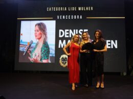 Denise Maidanchen vence Prêmio Lide Mulher 2023/ Foto: Divulgação LIDE SC