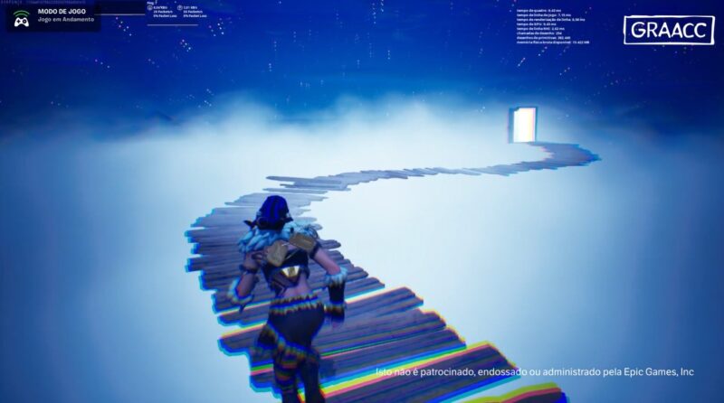 Hospital do GRAACC cria mapa criativo no Fortnite
