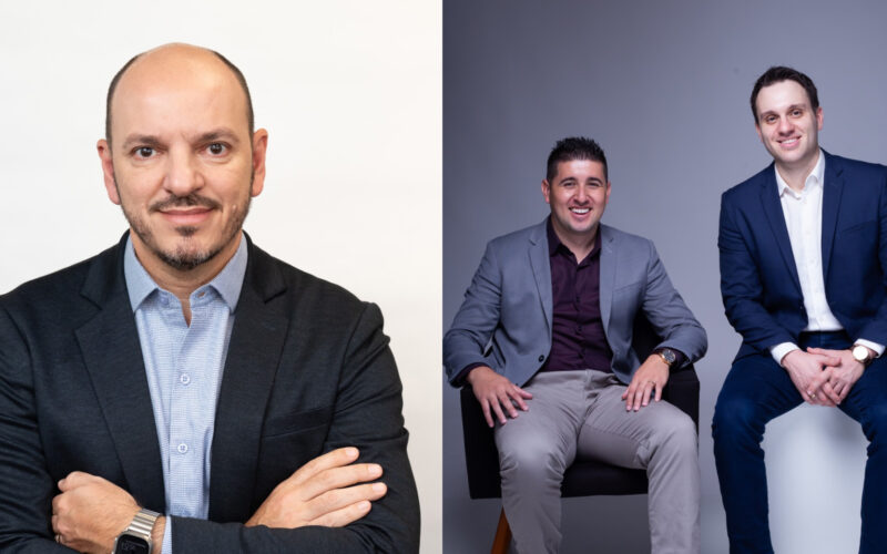 Roberto Schimith, CEO da Insert Seguros; Marvin Viana, sócio e gerente comercial; Rodrigo Bregalda, diretor da Bregalda Seguros / Foto: Divulgação
