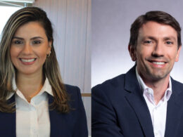 Bruna Dornelas, Executiva de Contas na Maxpar; e Arnaldo Bechara, Diretor de Automóvel, RD Massificados e Precificação da Tokio Marine / Foto: Divulgação