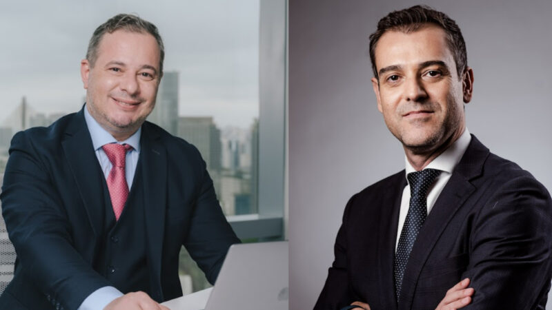 Roberto De Antoni, Diretor de Operações da MAPFRE; Fabiano Sardá, diretor geral da MAWDY / Foto: Divulgação