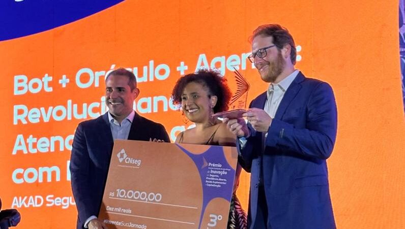 Inovação Bot + Oráculo + Agentes da Akad é finalista de Prêmio de Inovação do Mercado de Seguros / Foto: Divulgação