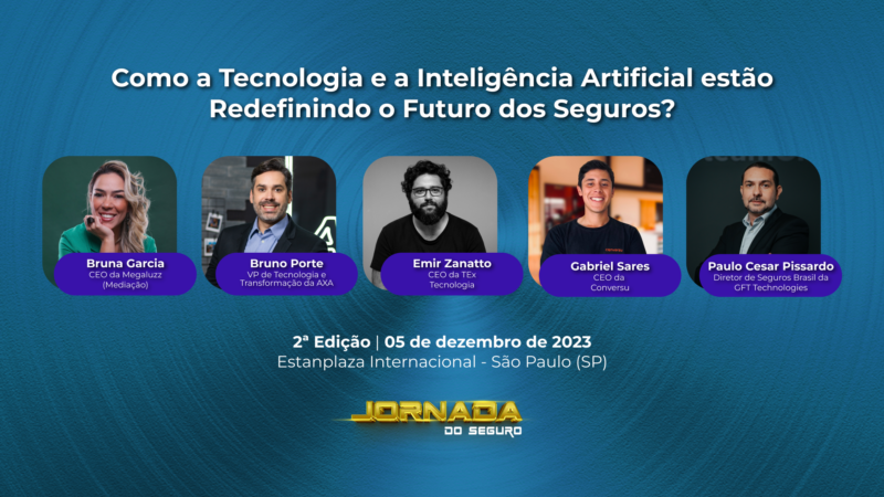 Como a tecnologia está redefinindo o futuro dos seguros? Inovação em foco na Jornada do Seguro 2023