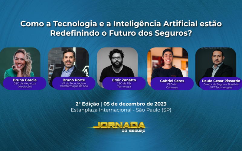 Como a tecnologia está redefinindo o futuro dos seguros? Inovação em foco na Jornada do Seguro 2023