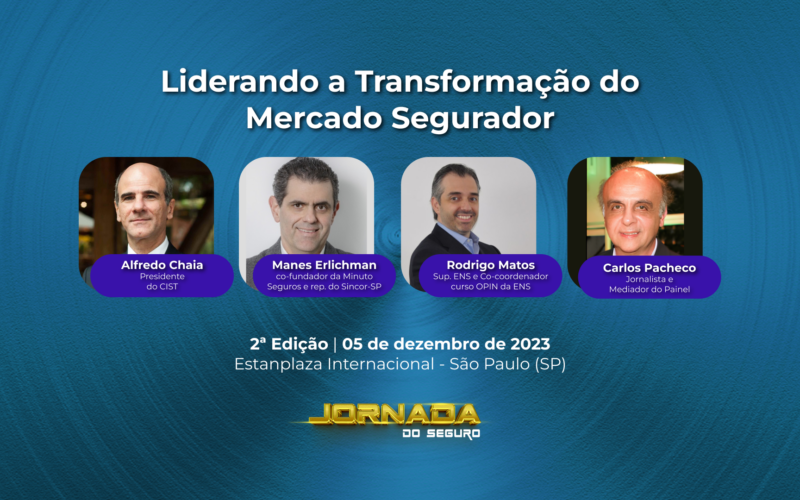 Painel reúne lideranças para debater a transformação do mercado segurador na Jornada do Seguro 2023