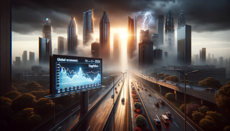 Coface prevê ritmo de crescimento mais lento da economia global em 2024