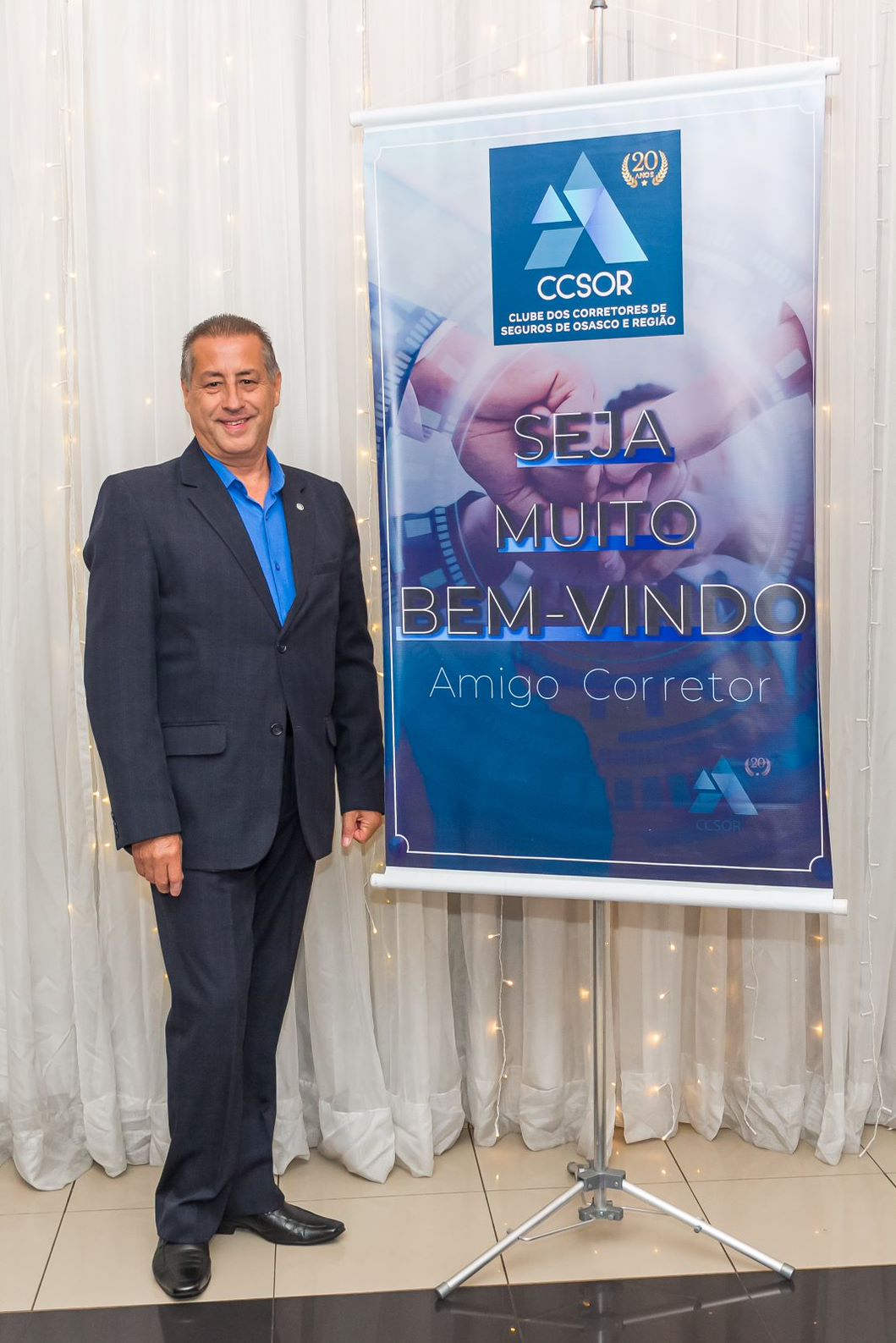 Marcos Motta, Presidente do Clube dos Corretores de Seguros de Osasco e Região (CCS-OR) / Foto: Divulgação