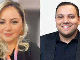Monique Oporto, Gerente de Relacionamento e Negócios; e Jean Nascimento, Executivo de Contas Sr. da Insert Seguros / Foto: Divulgação