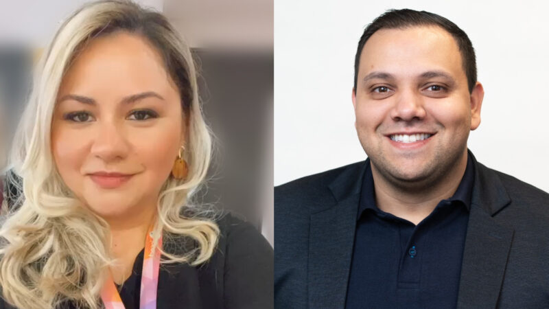 Monique Oporto, Gerente de Relacionamento e Negócios; e Jean Nascimento, Executivo de Contas Sr. da Insert Seguros / Foto: Divulgação