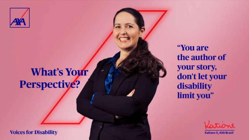 Katiane Souza, uma das mentoradas brasileiras / Divulgação / AXA no Brasil