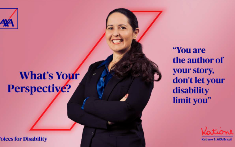 Katiane Souza, uma das mentoradas brasileiras / Divulgação / AXA no Brasil