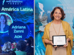 VP de Recursos Humanos da Aon para a América Latina, Adriana Zanni/ Fotos: Aon