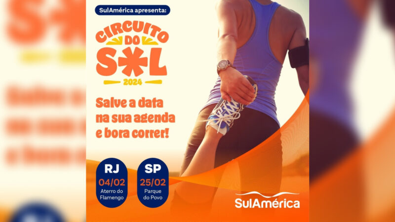 SulAmérica patrocina corrida Circuito do Sol para incentivar o cuidado com a saúde/ Foto: Divulgação