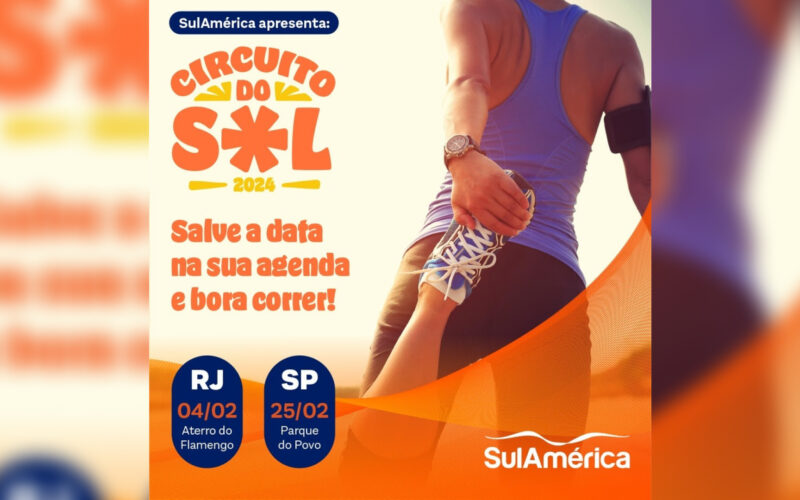 SulAmérica patrocina corrida Circuito do Sol para incentivar o cuidado com a saúde/ Foto: Divulgação