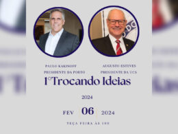 UCS recebe o novo presidente da Porto em seu 1º Trocando Ideias de 2024/ Foto: Divulgação