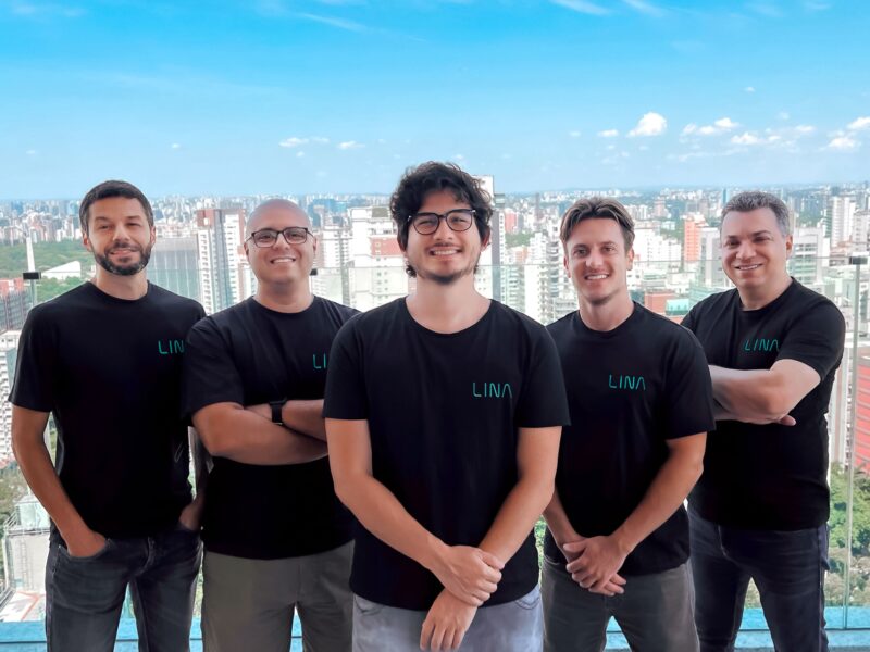 Da esquerda para direita: Luiz Jucá, Guilherme Lauria, Alan Mareines, Murilo Rabusky, Marcos Guirro/ Foto: Divulgação