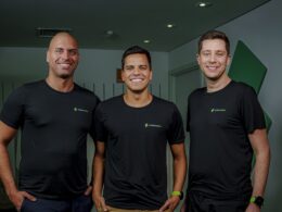Fernando Santos, Rodrigo Tognini e Ricardo Gottschalk, fundadores da Conta Simples / Foto: Divulgação