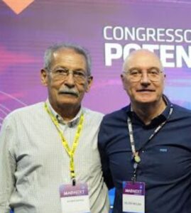 Ademir Marins, Secretário do Conselho Consultivo do CVG-RJ e Helder Molina, Presidente da MAG Seguros / Foto: Divulgação